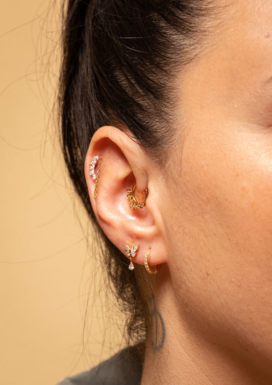 SERENA – Piercing Chaîne en Titane ASTM F - 136 - Much Elegance