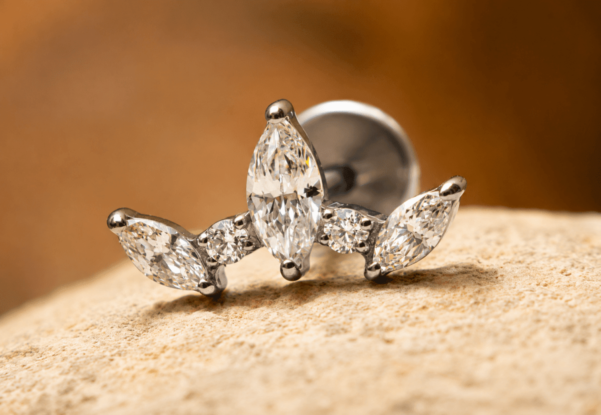 Bijoux en titane ASTM F136 et argent 925 Much Elegance