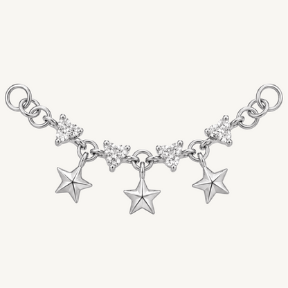 Charms chaîne céleste en argent sterling 925 - GALAXIE D’OR - Much Elegance