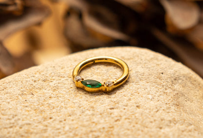 LYORAH DAITH – Piercing daith en titane ASTM F - 136 | Septum & Daith - Much Elegance